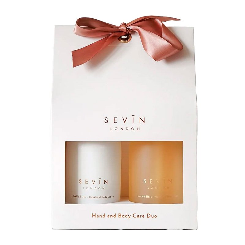 SEVIN Marble Black Hand and Body Duo Set (300 мл + 300 мл)